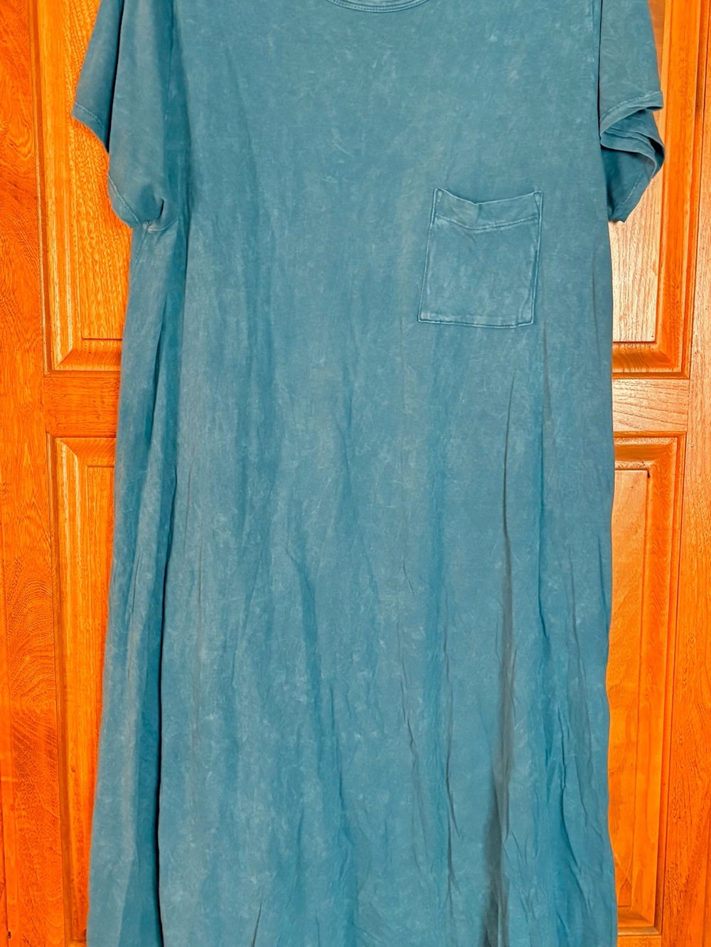 LULAROE Carly 3X blue acid washed